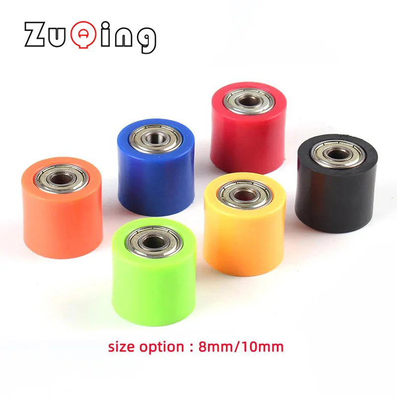 Drive Chain 6Colors 8MM 10MM Pulley Roller Slider Tensioner Wheel Guide For Pit Dirt Street Bike Motorcycle CRF YZF EXC RMZ KLX
Drive Chain 6Colors 8MM 10MM Pulley Roller Slider Tensioner Wheel Guide For Pit Dirt Street Bike Motorcycle CRF YZF EXC RMZ KLX