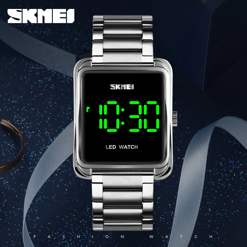 Luxury Men's Digital Watch Watches LED Light Display Top Brand SKMEI Wristwatch Wateproof Fashion Military Clock For Men Reloj
Luxury Men's Digital Watch Watches LED Light Display Top Brand SKMEI Wristwatch Wateproof Fashion Military Clock For Men Reloj