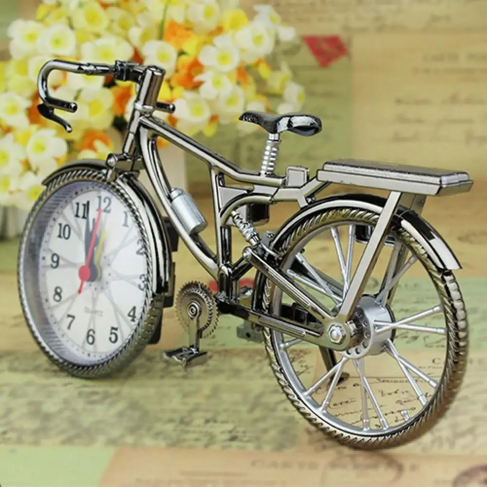 Hot Sales Vintage Arabiced Numeral Bicycle Shape Creative Table Alarm Clock Home Decor
Hot Sales Vintage Arabiced Numeral Bicycle Shape Creative Table Alarm Clock Home Decor