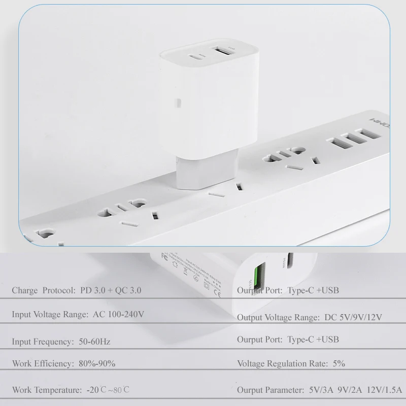 EDEBA USB Charger EU Plug for Xiaomi Huawei PD Charger Fast Charger for Iphone Quick Charger Fast Charging with type C cable
EDEBA USB Charger EU Plug for Xiaomi Huawei PD Charger Fast Charger for Iphone Quick Charger Fast Charging with type C cable