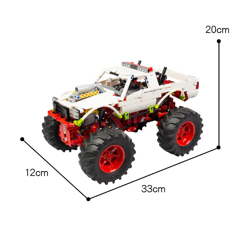 849 PCS MOC Technical Modular Car Truck with Motor Power Function Building Blocks Transportation Vehicle Block Model Toys
849 PCS MOC Technical Modular Car Truck with Motor Power Function Building Blocks Transportation Vehicle Block Model Toys