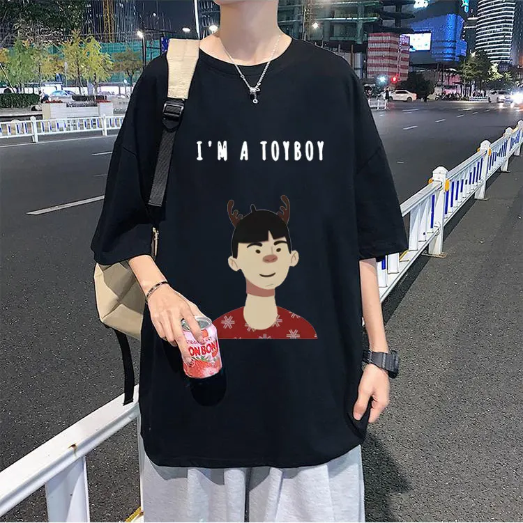 I'm A Toyboy Print T-shirt Christmas Boy Tshirt Fashion Brand Tee Short Sleeve Men Tshirt Unisex 100% Cotton T Shirts Black Tops
I'm A Toyboy Print T-shirt Christmas Boy Tshirt Fashion Brand Tee Short Sleeve Men Tshirt Unisex 100% Cotton T Shirts Black Tops