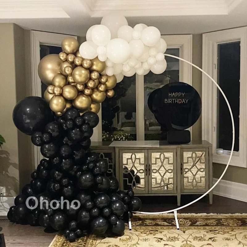 Гирлянда с черными воздушными шарами, дневной свет, 50 дней рождения, детский праздник, украшение, пол, откровенный свадьба, белый золотой шар
Гирлянда с черными воздушными шарами, дневной свет, 50 дней рождения, детский праздник, украшение, пол, откровенный свадьба, белый золотой шар