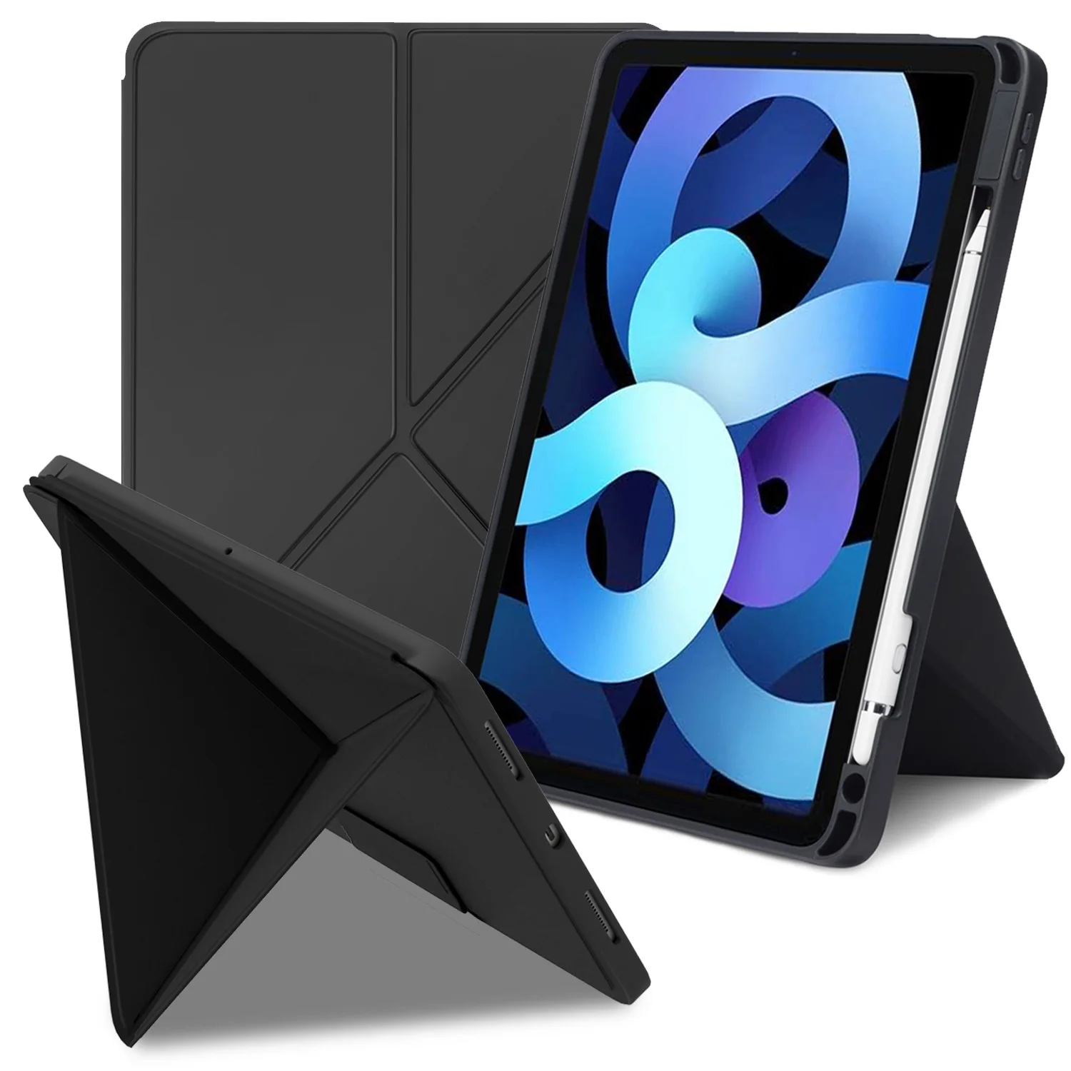 Чехол для iPad Air 4 10 9 дюймов 2020 и Pro 11 многоугольный защитный чехол мягкая задняя