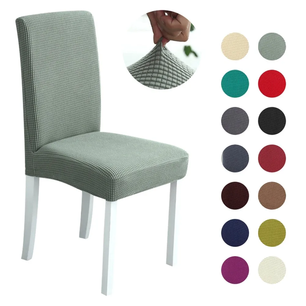Chair Cover Thick Elastic Removable Anti-dirty Seat Chair Cover Spandex Kitchen Cover For Banquet Wedding Dinner Restaurant
Chair Cover Thick Elastic Removable Anti-dirty Seat Chair Cover Spandex Kitchen Cover For Banquet Wedding Dinner Restaurant