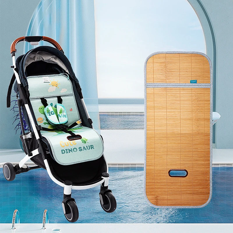 Baby stroller Cool mat Ice silk cartoon mat Double-sided carbonized bamboo wire cushion Baby carriage accessories Cool mat
Baby stroller Cool mat Ice silk cartoon mat Double-sided carbonized bamboo wire cushion Baby carriage accessories Cool mat