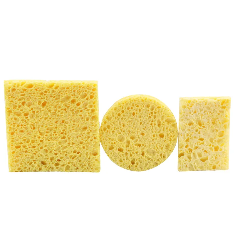 20Pcs High Temperature Resistant Soldering Iron Sponge Round Square Soldering Iron Head Soldering Station Cleaning Sponge
20Pcs High Temperature Resistant Soldering Iron Sponge Round Square Soldering Iron Head Soldering Station Cleaning Sponge