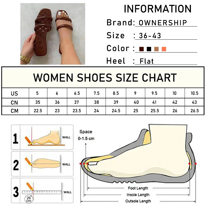 2021 Women Square Toe Slippers Female Casual Narrow Band Slides Ladies Solid Leisure Flats Women's Comfort Beach Shoes Plus Size
2021 Women Square Toe Slippers Female Casual Narrow Band Slides Ladies Solid Leisure Flats Women's Comfort Beach Shoes Plus Size