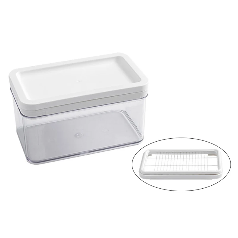 Practical and durable butter cutter Household Stainless Steel Butter Cutter Storage Box Butter Separator With Lid Butter Pan
Practical and durable butter cutter Household Stainless Steel Butter Cutter Storage Box Butter Separator With Lid Butter Pan