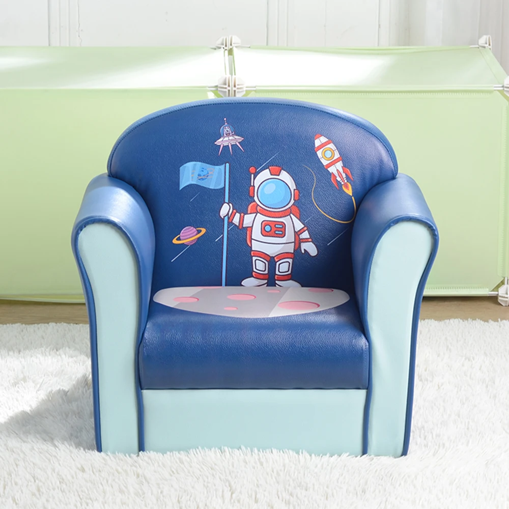 Kids Chairs Sofa for Girls Children Furniture Children's Single Sofa Space Series Astronaut Model American Standard Pu Blue kid 
Kids Chairs Sofa for Girls Children Furniture Children's Single Sofa Space Series Astronaut Model American Standard Pu Blue kid
