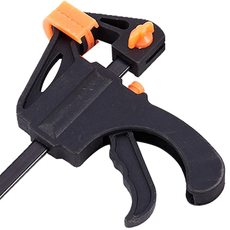2 Pcs Release Speed Squeeze Woodworking Work Bar Clamp Clip Kit & 8 Pcs Tile Drill Glass Drill Set
2 Pcs Release Speed Squeeze Woodworking Work Bar Clamp Clip Kit & 8 Pcs Tile Drill Glass Drill Set