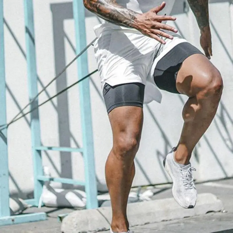 Sport Men's 2 in 1 Shorts Casual Outdoor Double-Deck Pants Male Running Training Fitness Shorts Pockets Brand Fashion Pants
Sport Men's 2 in 1 Shorts Casual Outdoor Double-Deck Pants Male Running Training Fitness Shorts Pockets Brand Fashion Pants