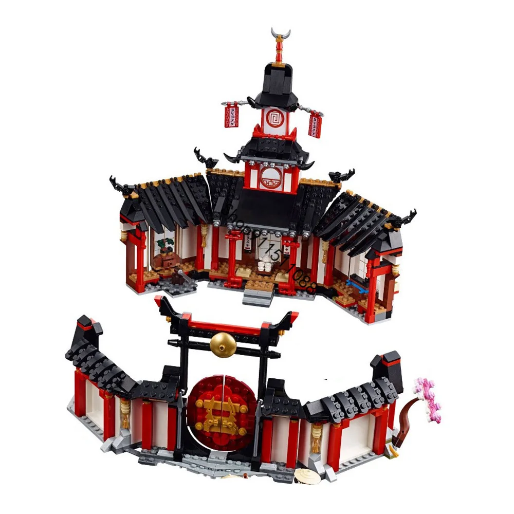 70670 Monastery of Spinjitzu Building Blocks Kit Bricks Classic Movie Model Kids Toys for Children Gift 11165
70670 Monastery of Spinjitzu Building Blocks Kit Bricks Classic Movie Model Kids Toys for Children Gift 11165