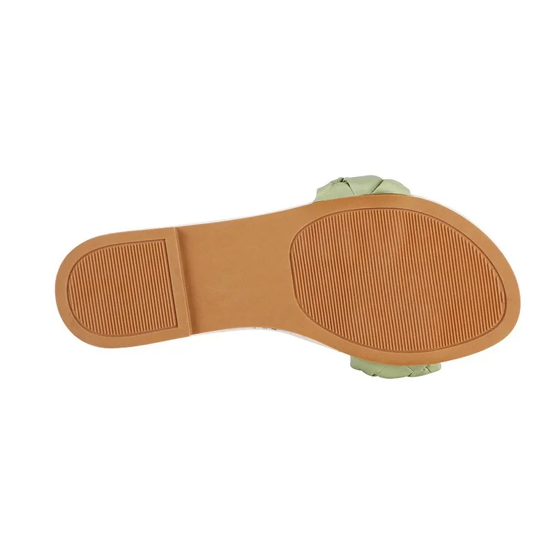 Large Size 2021 New Summer Flat Sandals Fashion Open Toe Flat Women Slides Solid Weave Woman Slip on Ladies Gladiator Sandal
Large Size 2021 New Summer Flat Sandals Fashion Open Toe Flat Women Slides Solid Weave Woman Slip on Ladies Gladiator Sandal