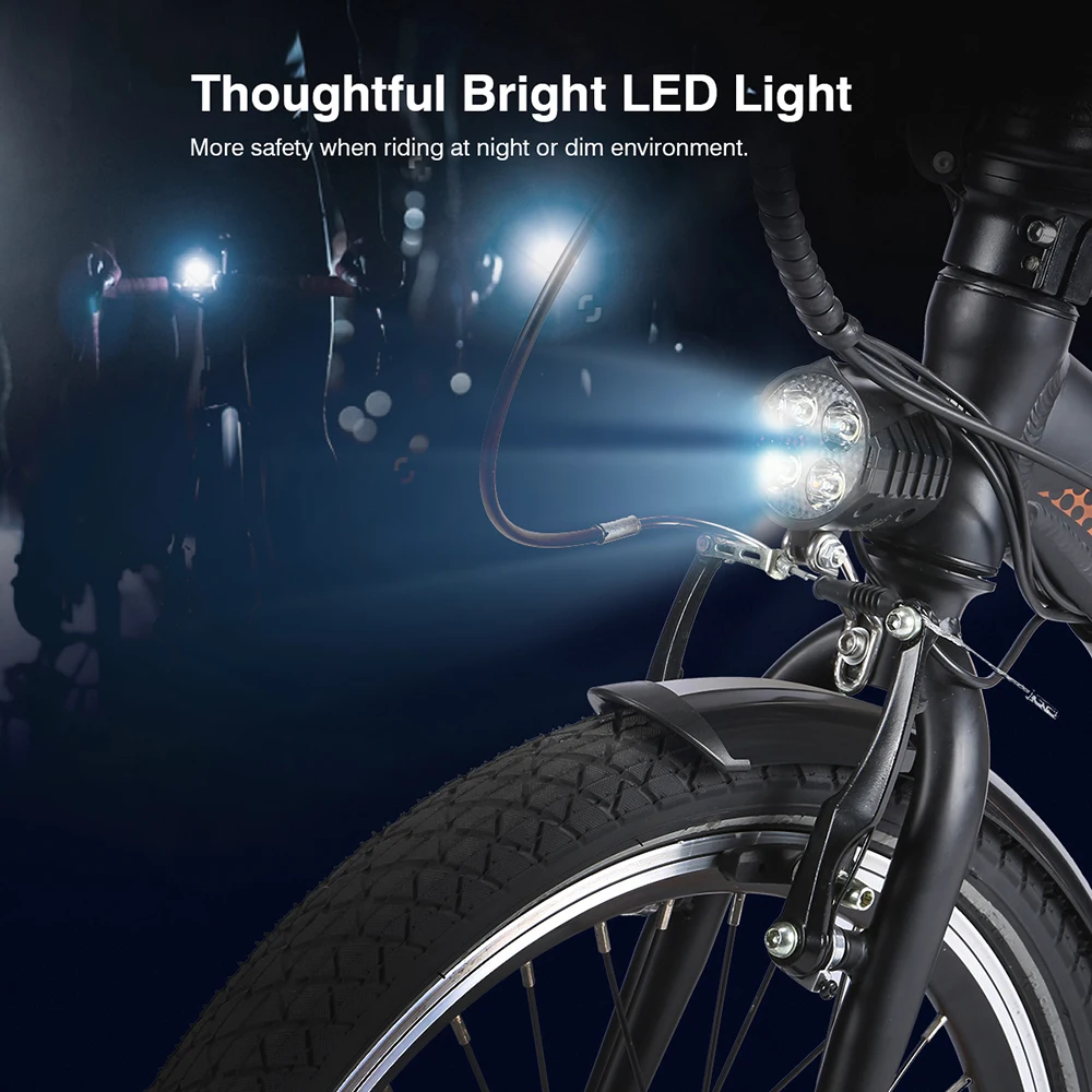 250W 20 Inch Folding Electric Bicycle Power Assist Commuting E Bike with 10AH Battery 50 - 55km Range
250W 20 Inch Folding Electric Bicycle Power Assist Commuting E Bike with 10AH Battery 50 - 55km Range