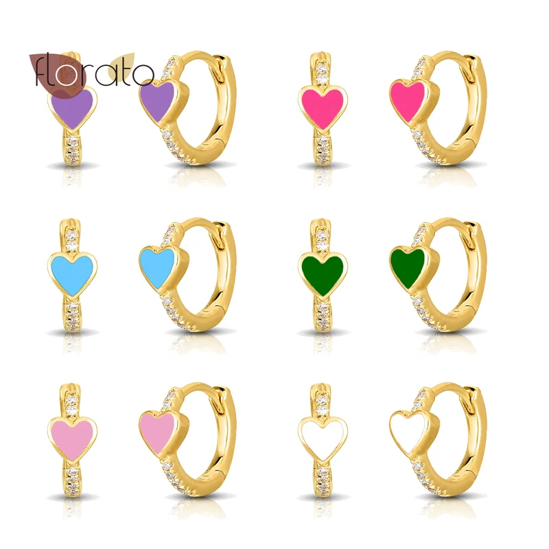 Korean Style Stars/Love Gold Hoop Earrings 925 Sterling Silver Ear Buckle Simple Exquisite CZ Earrings For Women Birthday Gifts
Korean Style Stars/Love Gold Hoop Earrings 925 Sterling Silver Ear Buckle Simple Exquisite CZ Earrings For Women Birthday Gifts