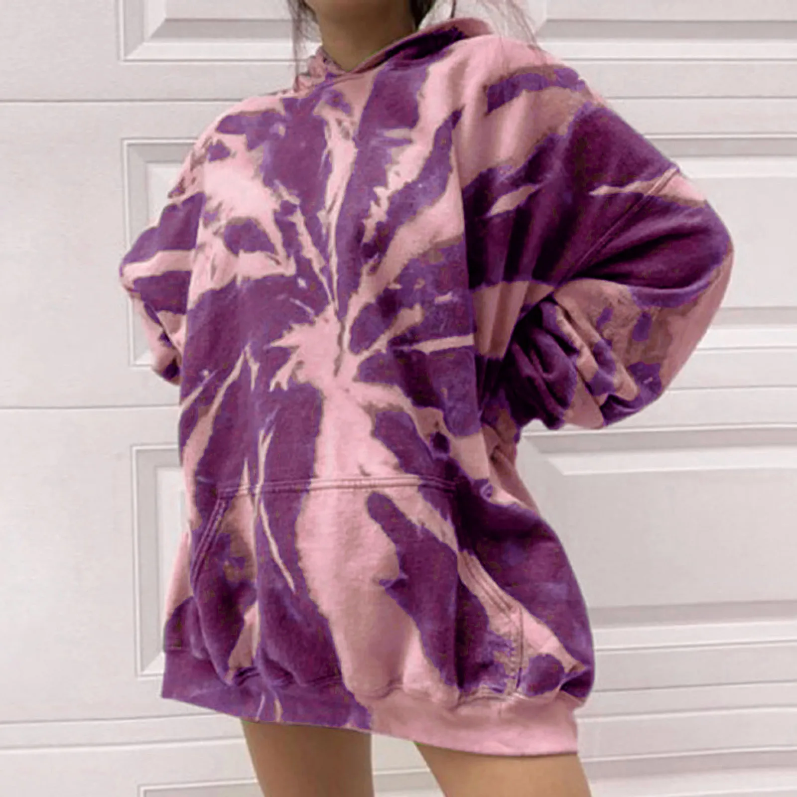 Autumn Plus Size Women's Hooded Sweater Pullover Tie-dye Long-sleeved Casual Loose Sweat Shirt Pocket Long Coat Jacket Sudaderas
Autumn Plus Size Women's Hooded Sweater Pullover Tie-dye Long-sleeved Casual Loose Sweat Shirt Pocket Long Coat Jacket Sudaderas