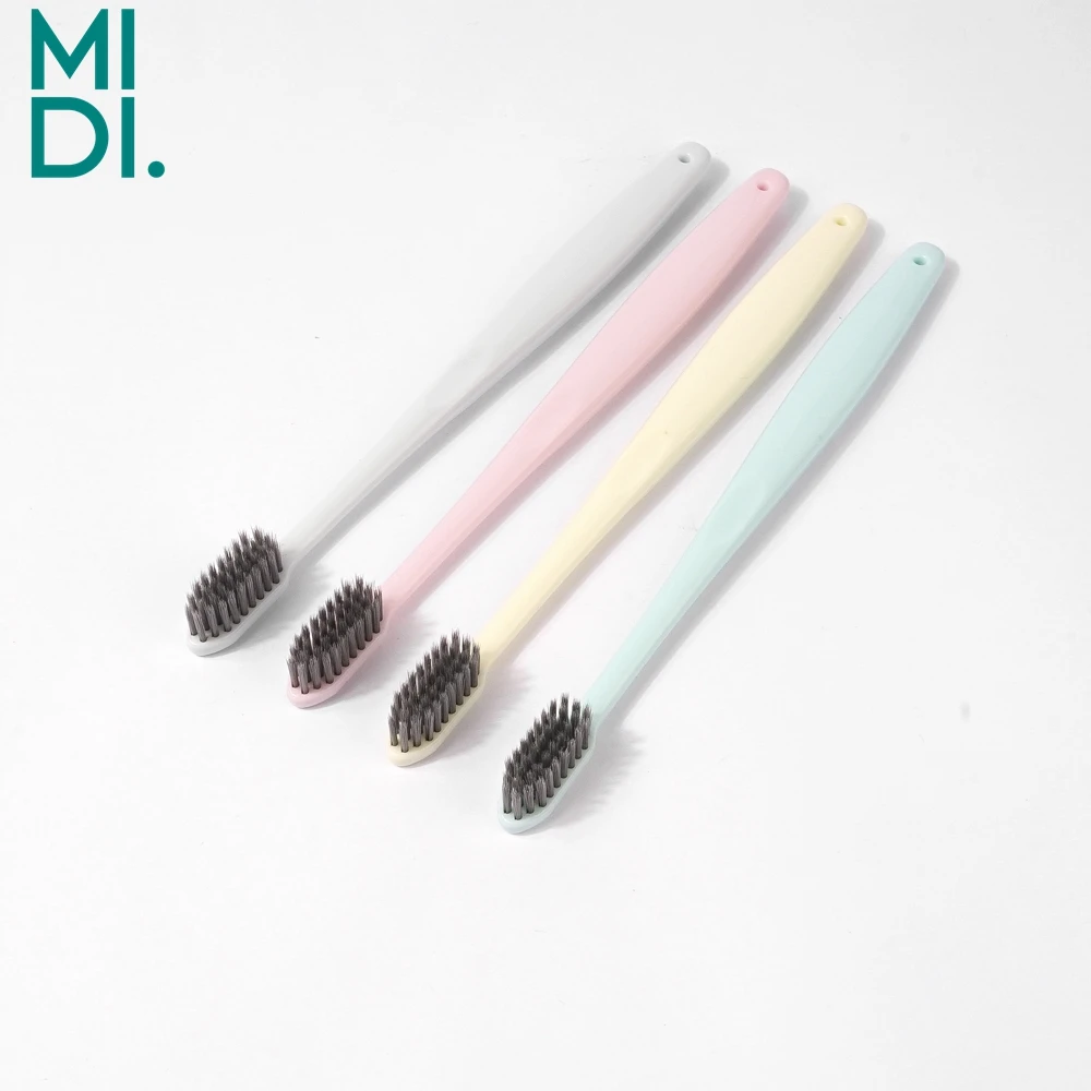 Зубная щетка для взрослых, мягкая, 4 шт./компл.
Зубная щетка для взрослых, мягкая, 4 шт./компл.