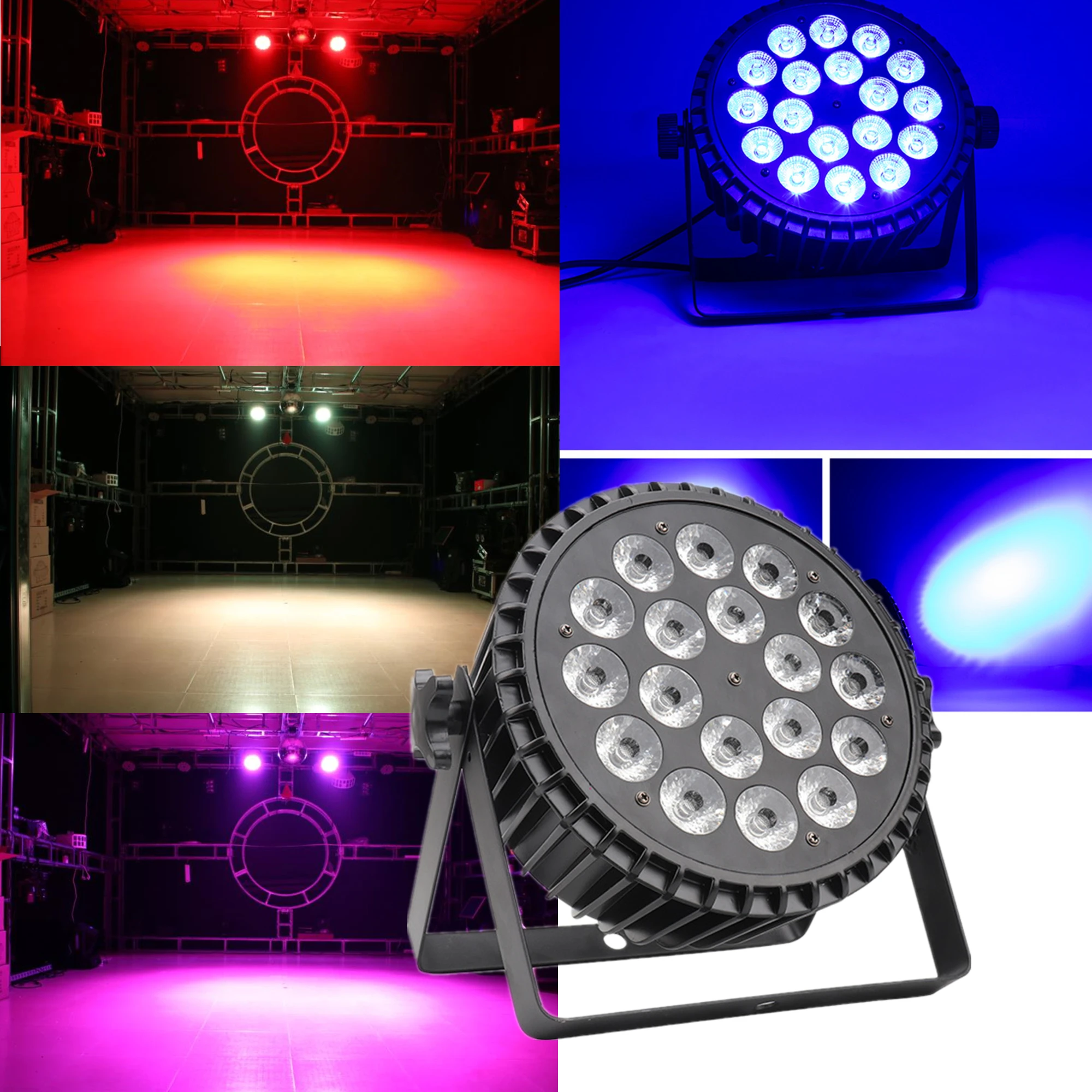 DJ high quality aluminum LED panel light 18X18W 4 in 1 6 in 1 DJ par light DMX 512 for DJ disco lighting stage light
DJ high quality aluminum LED panel light 18X18W 4 in 1 6 in 1 DJ par light DMX 512 for DJ disco lighting stage light