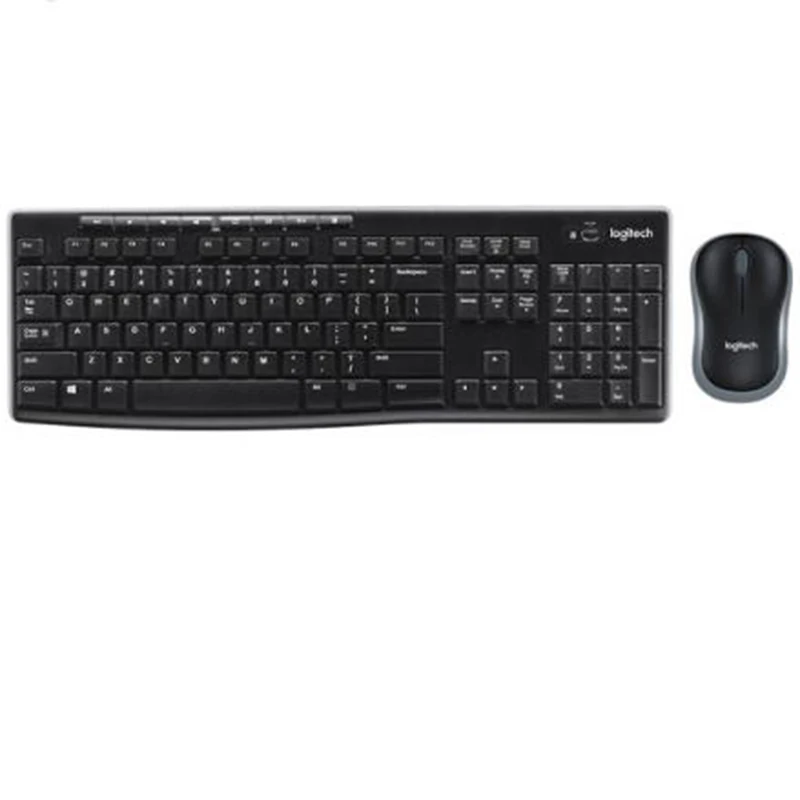 Logitech MK270 Mouse Keyboard Combo Set 2.4G Wireless Optical with Eight Shortcuts Long-lasting for Desktop Laptop PC | Компьютеры и