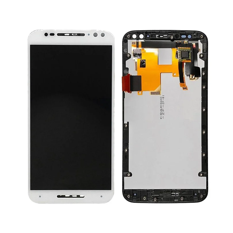 5,7 "For Motorola Moto X Style LCD XT1570 XT1575 XT1572 LCD & Touch Screen Digitizer Display Replacement With Frame
5,7 "For Motorola Moto X Style LCD XT1570 XT1575 XT1572 LCD & Touch Screen Digitizer Display Replacement With Frame