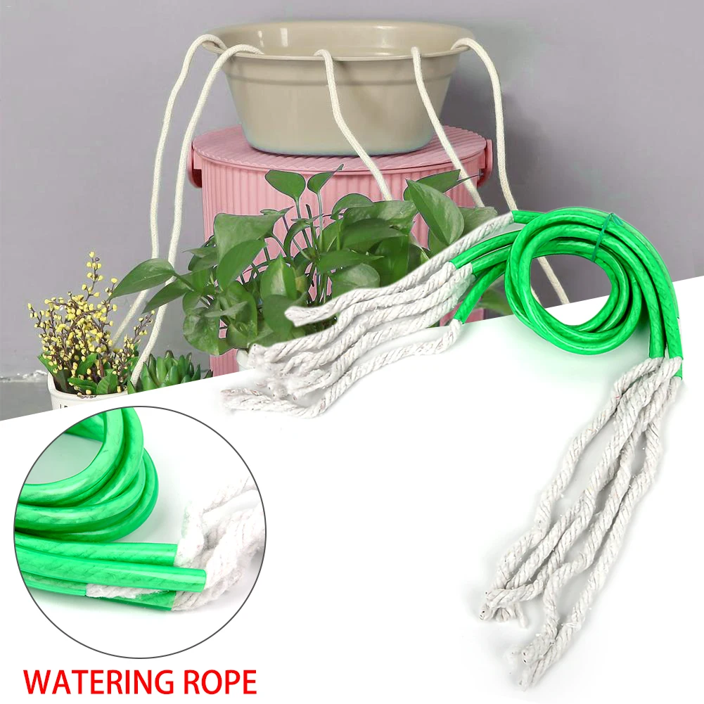 Garden Self-Watering System Cotton Core Rope DIY Watering Rope Grass Plant Flowers Automatic PVC Watering Device
Garden Self-Watering System Cotton Core Rope DIY Watering Rope Grass Plant Flowers Automatic PVC Watering Device