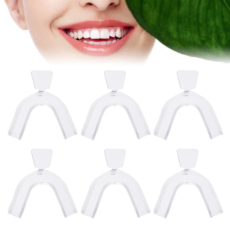 6pcs Teeth Cold Light Whitening Tool Moldable Dental Splint Teeth Trays Home Oral Care Whitening Gel Mouthguard
6pcs Teeth Cold Light Whitening Tool Moldable Dental Splint Teeth Trays Home Oral Care Whitening Gel Mouthguard