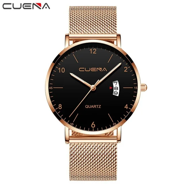 CUENA 801 Mnner Ultra-Dnne Edelstahl Mesh Wasserdicht Business Watch Einfache Quarz Wristwatches
CUENA 801 Mnner Ultra-Dnne Edelstahl Mesh Wasserdicht Business Watch Einfache Quarz Wristwatches
