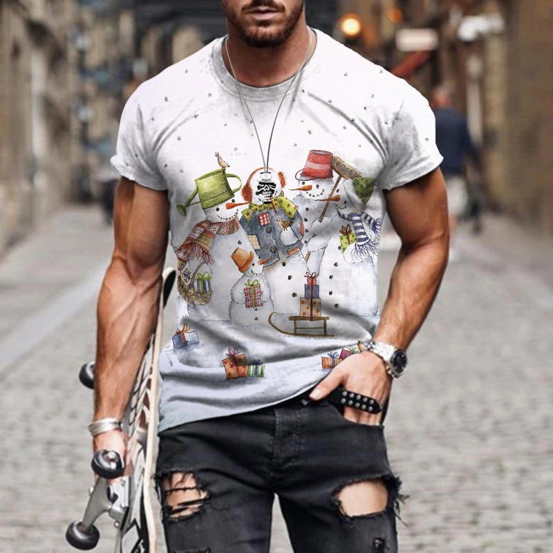 3D Men's T-shirt Youth Oversized Street Casual Harajuku Anime Summer O-Neck Shirt Christmas Gift Short Sleeve
3D Men's T-shirt Youth Oversized Street Casual Harajuku Anime Summer O-Neck Shirt Christmas Gift Short Sleeve