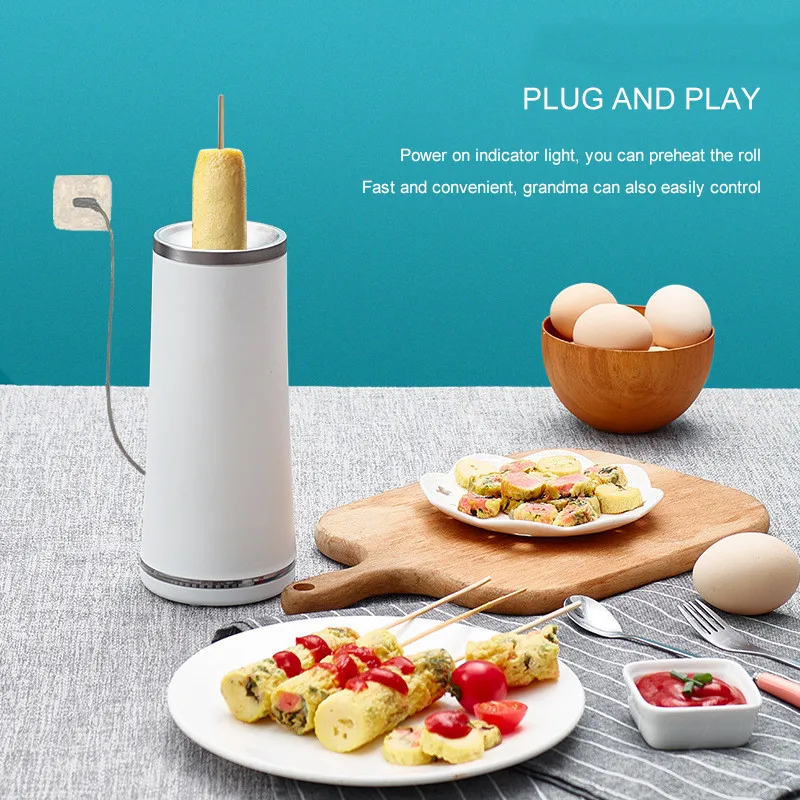 Breakfast Machine Automatic Eggs Roll Maker Mini Electric Cup Omelette Cooking Tools Eggmaster Sausage Burrito
Breakfast Machine Automatic Eggs Roll Maker Mini Electric Cup Omelette Cooking Tools Eggmaster Sausage Burrito
