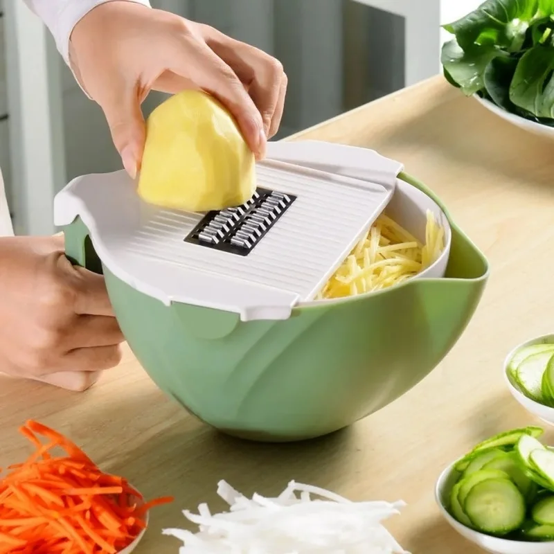 

Кухонный многофункциональный прибор для резки овощей, бытовая зеркальная терка, измельчитель, слайсер