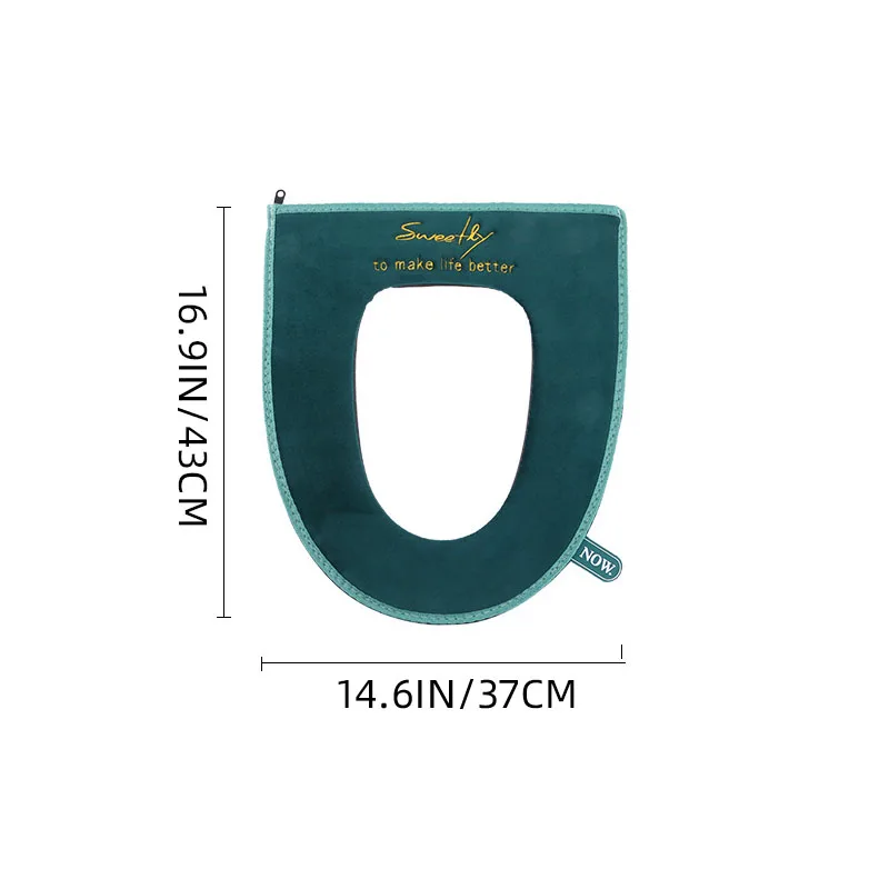 Washable Warm Toilet Seat Cover With Handle Toilete Accessories Soft Plush Zipper WC Mat Bathroom Decoration Accessories
Washable Warm Toilet Seat Cover With Handle Toilete Accessories Soft Plush Zipper WC Mat Bathroom Decoration Accessories