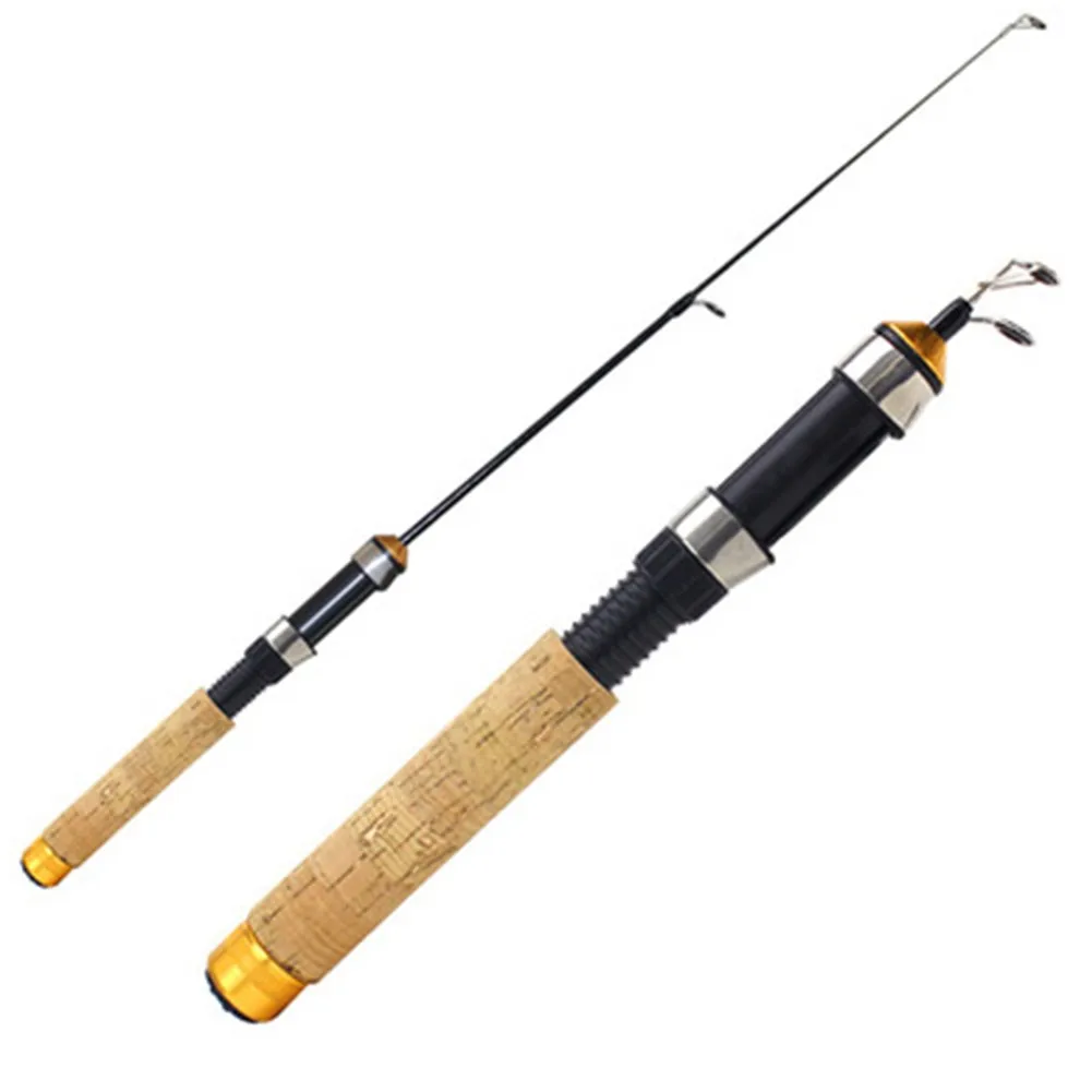 0.6m Telescope Winter Shrimp Fishing Rods Mini Ice Rod Anti Slip Wood Handle For Fishing From Boat Dam Ice Stainless Steel Guide
0.6m Telescope Winter Shrimp Fishing Rods Mini Ice Rod Anti Slip Wood Handle For Fishing From Boat Dam Ice Stainless Steel Guide