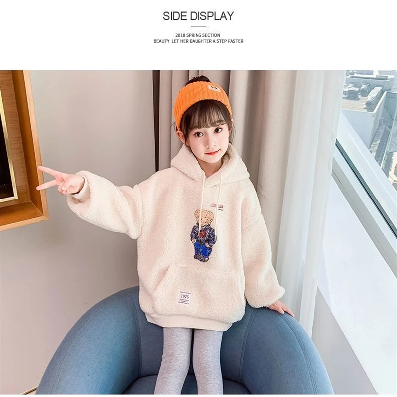 Boys' Girls' Hoodies Sweatshirts Baby's Kids Outwear 2021 Vintage Plus Velvet Thicken Winter Autumn Top Cotton Children's Clothi
Boys' Girls' Hoodies Sweatshirts Baby's Kids Outwear 2021 Vintage Plus Velvet Thicken Winter Autumn Top Cotton Children's Clothi