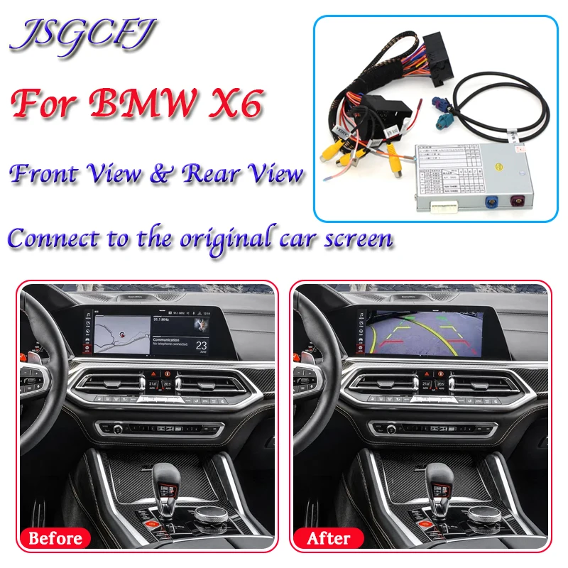 Reversing View Parking Camera For BMW X6 E71 F16 G06 2008~2014 Adapter Original Car Screen Upgrade System Backup Camera Decoder
Reversing View Parking Camera For BMW X6 E71 F16 G06 2008~2014 Adapter Original Car Screen Upgrade System Backup Camera Decoder