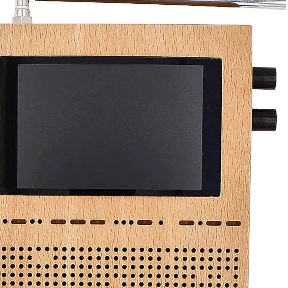 3.5 Inch LCD Screen Digital Signal Receiver SDR Radio Malachite Malahit DSP SDR Receiver Wood Shell Heavy Bass Speakers DIY Tool
3.5 Inch LCD Screen Digital Signal Receiver SDR Radio Malachite Malahit DSP SDR Receiver Wood Shell Heavy Bass Speakers DIY Tool