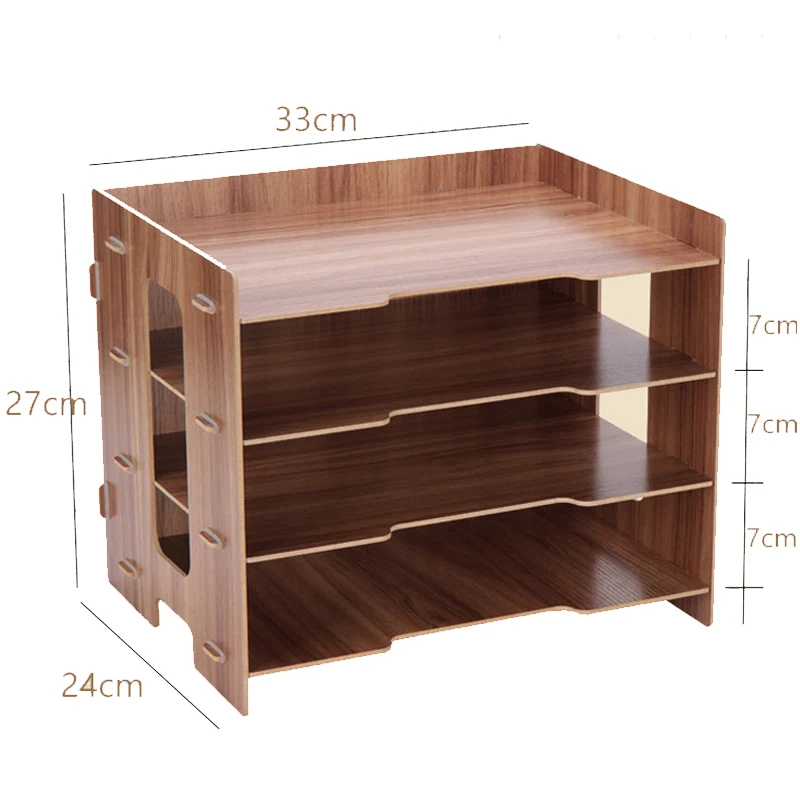Large Multi Layer File Shelf Living Room Bedroom Desktop Debris Storage Box High Grade Wooden Information Rack Office Supplies
Large Multi Layer File Shelf Living Room Bedroom Desktop Debris Storage Box High Grade Wooden Information Rack Office Supplies