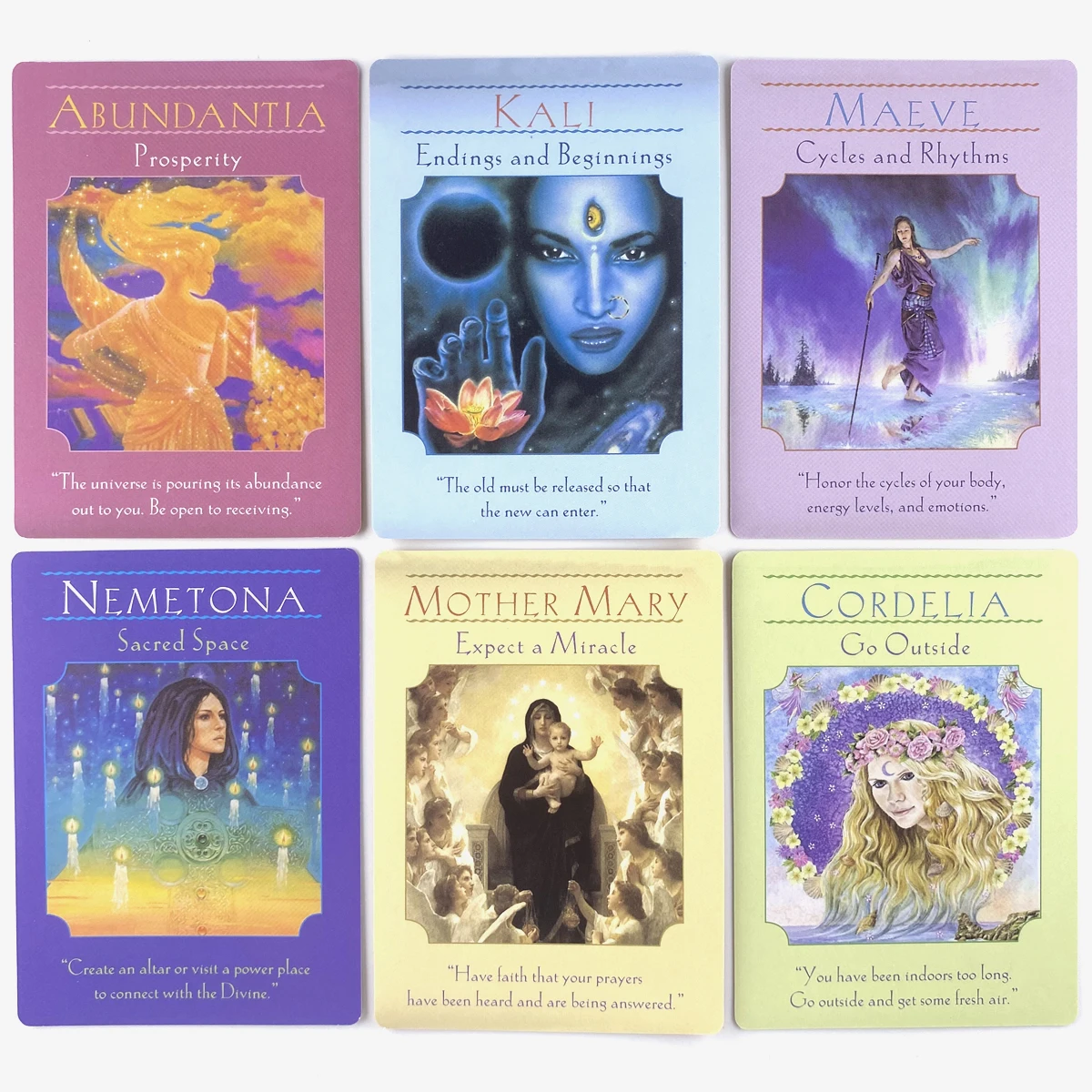Goddess Guidance Oracle Cards Leisure Party Table Game High Quality Fortune-telling Prophecy Tarot Deck With Guide Book
Goddess Guidance Oracle Cards Leisure Party Table Game High Quality Fortune-telling Prophecy Tarot Deck With Guide Book