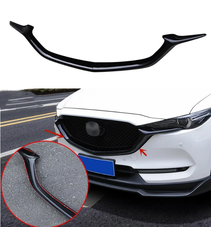 Накладка на решетку радиатора автомобиля для Mazda CX 5 17 20 CX5 CX8 передний бампер