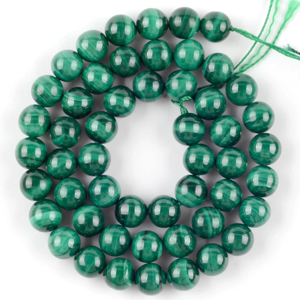 6/8/10/12mm Natural Malachite Stone Round Gemstone Loose Spacer Bead For Jewelry Making DIY Bracelet Necklace Handmade
6/8/10/12mm Natural Malachite Stone Round Gemstone Loose Spacer Bead For Jewelry Making DIY Bracelet Necklace Handmade