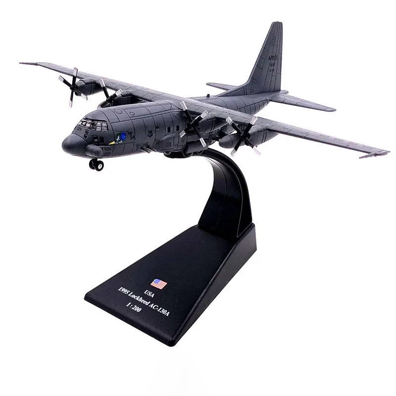 1/200 American AC130 Air Military Transport Aircraft Die-casting Metal Display Collection Model Toys
1/200 American AC130 Air Military Transport Aircraft Die-casting Metal Display Collection Model Toys
