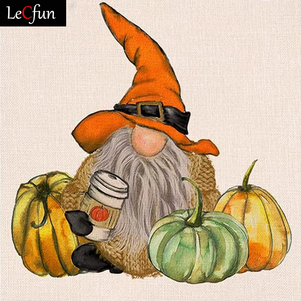 LeCfun Fall Pumpkins Gnome Diamond Painting Art Kits Full Round Square Drill Cross Stitch Mosaic Dot Paint By Number Art Craft
LeCfun Fall Pumpkins Gnome Diamond Painting Art Kits Full Round Square Drill Cross Stitch Mosaic Dot Paint By Number Art Craft
