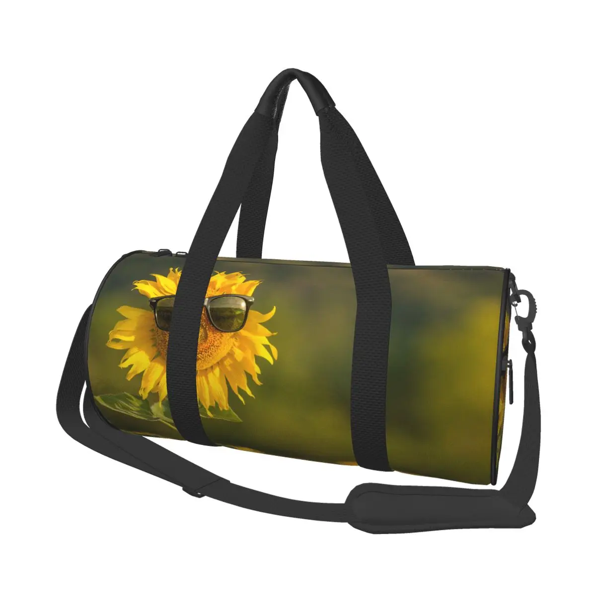 Travel Bag Duffle Sunflower Wearing Sunglasses Fitness Bag Handbag Bag Luggage Shoulder Bag Zipper Weekend Sport Gym Bag
Travel Bag Duffle Sunflower Wearing Sunglasses Fitness Bag Handbag Bag Luggage Shoulder Bag Zipper Weekend Sport Gym Bag