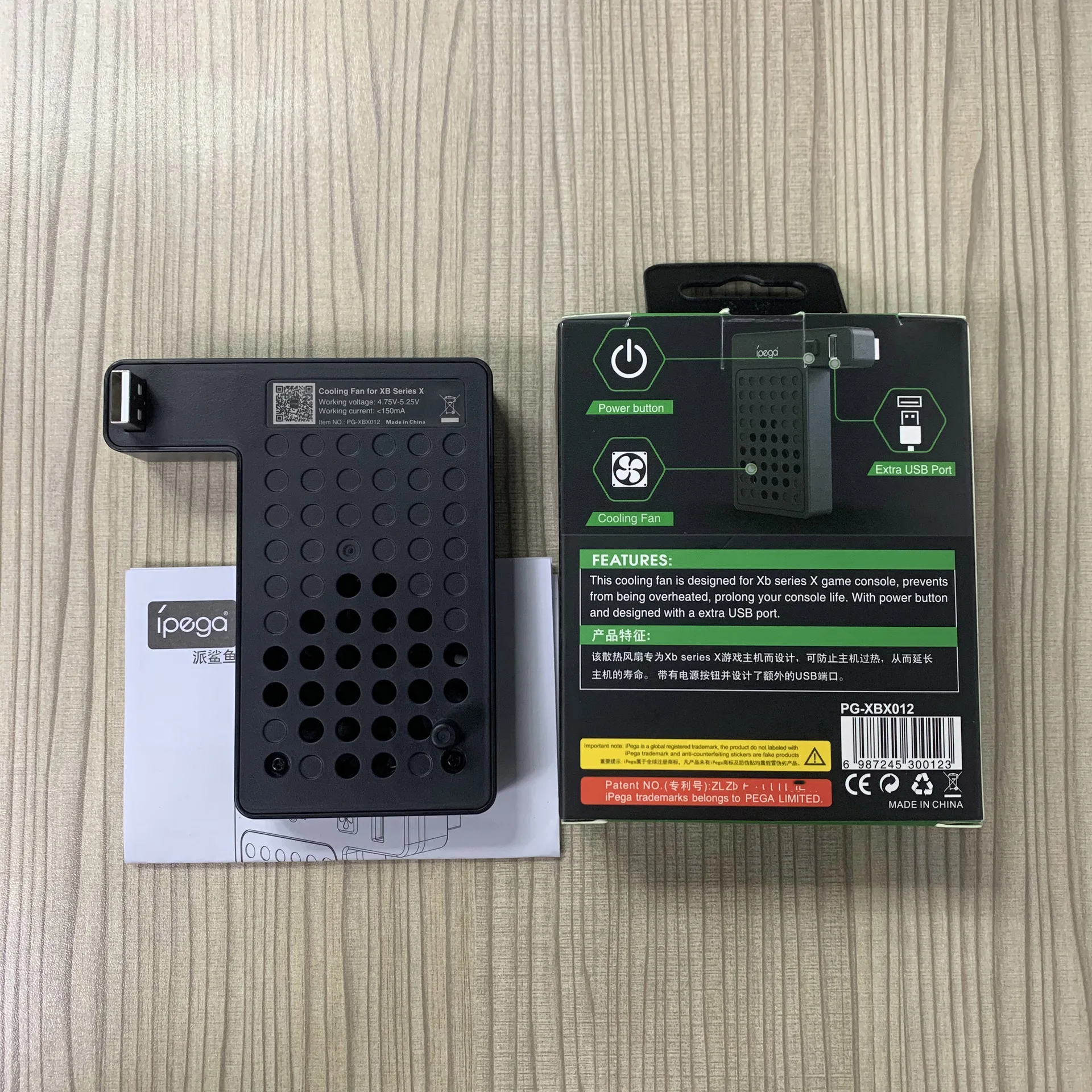 Кулер для консоли Xbox One Series X PG-XBX012 с рассеиванием тепла USB 5 В постоянного тока |