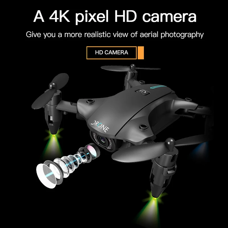 Teeggi H2 Mini Drone WiFi FPV 1080P 4K HD Camera Altitude Hold Real-time Transmission Foldable Quadcopter RC Drones VS E525 Pro
Teeggi H2 Mini Drone WiFi FPV 1080P 4K HD Camera Altitude Hold Real-time Transmission Foldable Quadcopter RC Drones VS E525 Pro