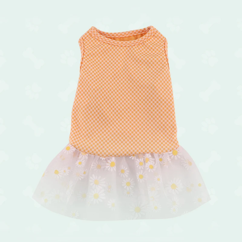 Summer Dog Dress pet Dog Clothes Cute Daisy Flower Print Princess Dress Skirt for small Dogs Puppy Clothing Cotton Pet Clothes
Summer Dog Dress pet Dog Clothes Cute Daisy Flower Print Princess Dress Skirt for small Dogs Puppy Clothing Cotton Pet Clothes