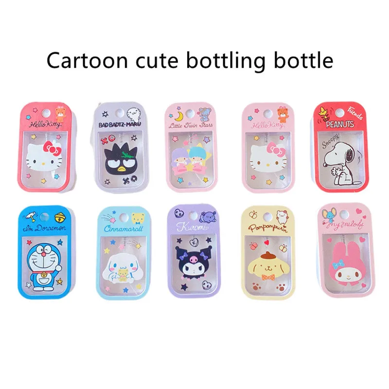 Kawaii Sanriod Anime Peripheral Bottled Series Cartoon Cute Mymelody Kuromi Kitty Cinnamoroll Carry Empty Spray Bottle
Kawaii Sanriod Anime Peripheral Bottled Series Cartoon Cute Mymelody Kuromi Kitty Cinnamoroll Carry Empty Spray Bottle