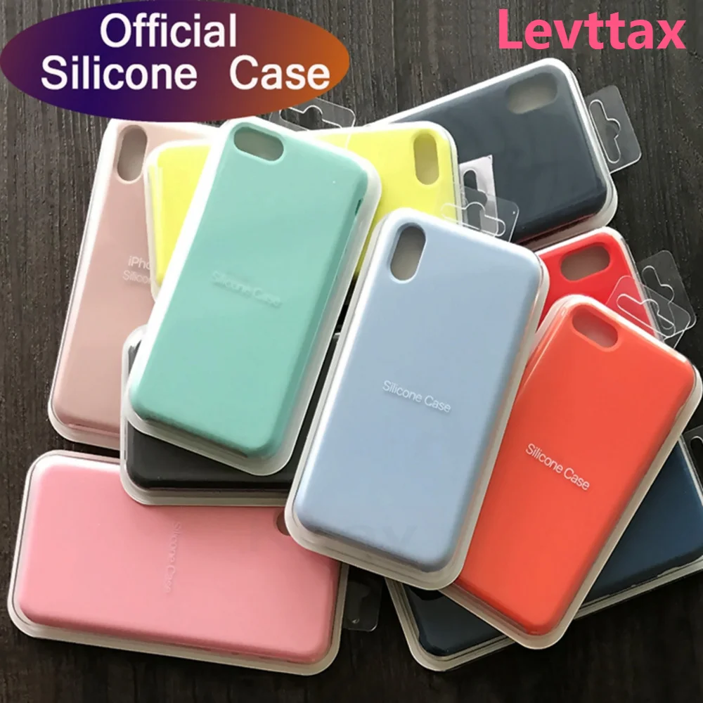 1pcs Original Official Silicone Soft Case For iPhone 12mini Cases For Apple iPhone 11 pro Max XR XS MAX X 7 8 6 6S Plus Cover
1pcs Original Official Silicone Soft Case For iPhone 12mini Cases For Apple iPhone 11 pro Max XR XS MAX X 7 8 6 6S Plus Cover