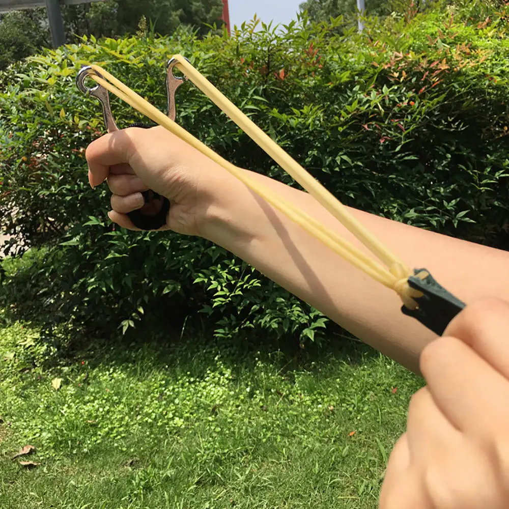 Portable Powerful Sling Shot Aluminium Alloy and Wood Slingshot Outdoor Hunting Slingshot Hunt Accessories
Portable Powerful Sling Shot Aluminium Alloy and Wood Slingshot Outdoor Hunting Slingshot Hunt Accessories