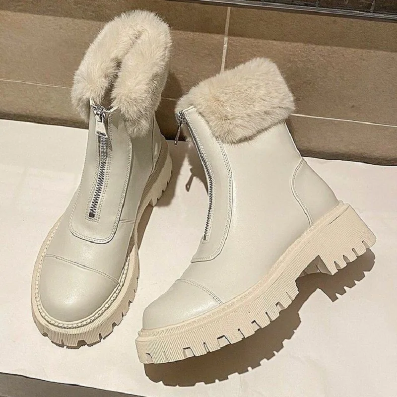 Autumn Winter Boots Women Warm Boots 2021 New Sexy Fashion Zipper Ankle Boots Luxury Designer Ladies Fur Shoes Botas Mujers
Autumn Winter Boots Women Warm Boots 2021 New Sexy Fashion Zipper Ankle Boots Luxury Designer Ladies Fur Shoes Botas Mujers